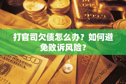 济南打官司欠债怎么办？如何避免败诉风险？