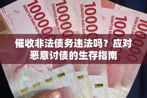 济南催收非法债务违法吗？应对恶意讨债的生存指南