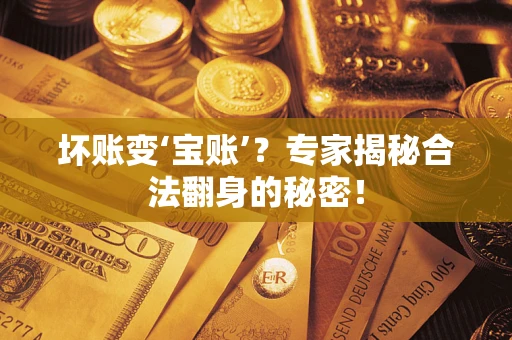 济南坏账变‘宝账’？专家揭秘合法翻身的秘密！