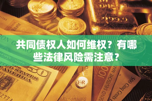 济南共同债权人如何维权？有哪些法律风险需注意？