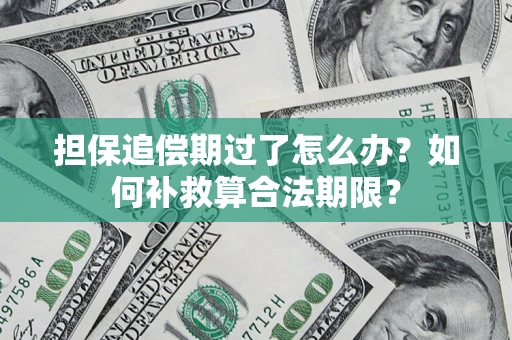 济南担保追偿期过了怎么办？如何补救算合法期限？