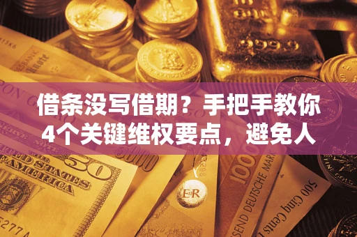 济南借条没写借期？手把手教你4个关键维权要点，避免人财两空