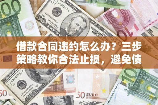 济南借款合同违约怎么办？三步策略教你合法止损，避免债务危机升级