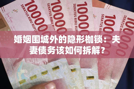 济南婚姻围城外的隐形枷锁：夫妻债务该如何拆解？